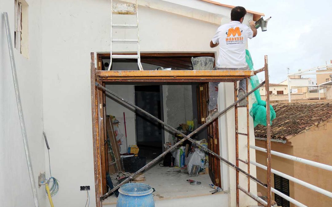 Arreglar fachadas en Mallorca
